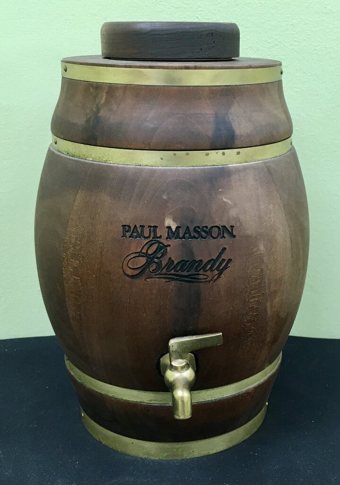 Wood w/Brass Brandy Keg ACC