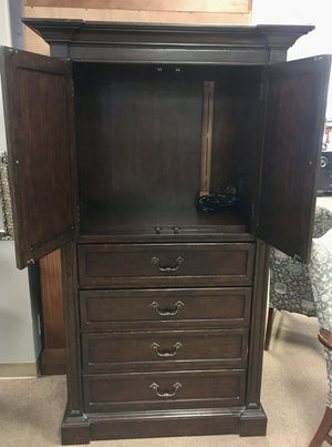 Media Armoire 2 Dr 4 Drwr