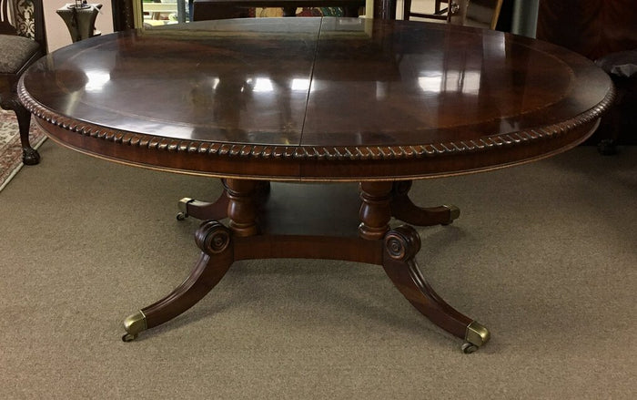 Banded Table Only w/2 22" Leaves AS IS