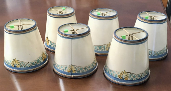 Set of 6 Mini Shades w/pattern