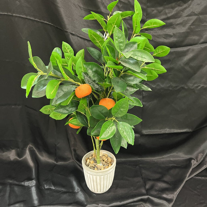 Faux Mini Orange Tree in Pot ACC