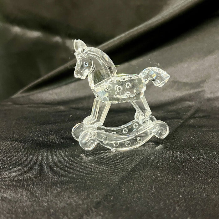 Mini Crystal Rocking Horse