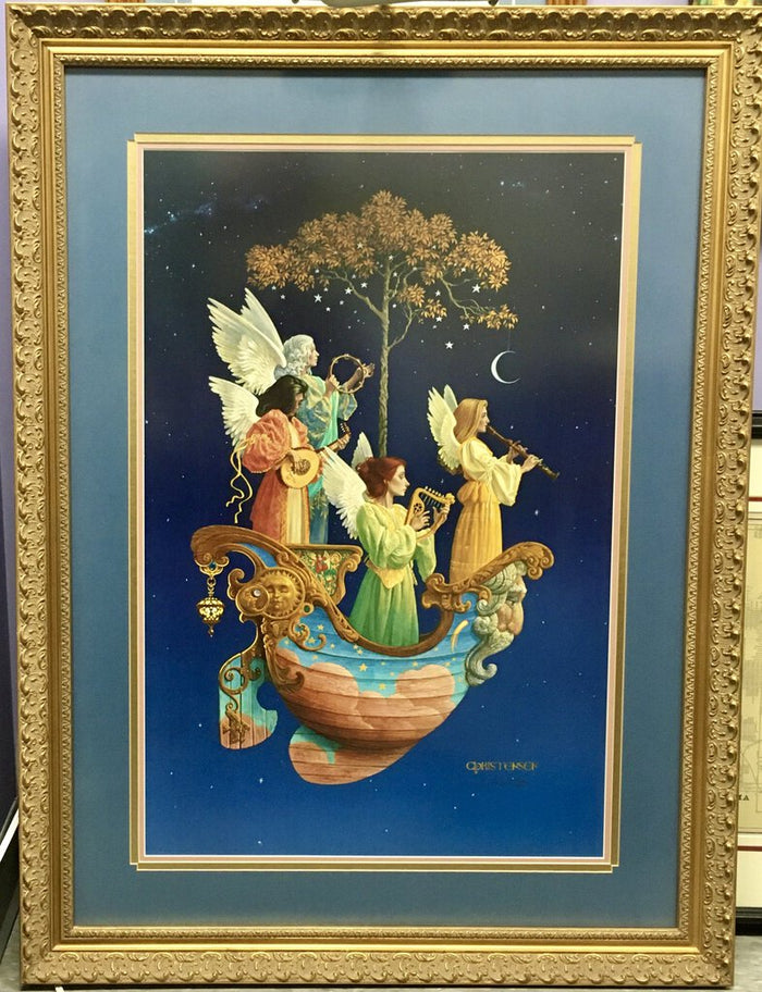 "Evening Angels" w/ COA on Back