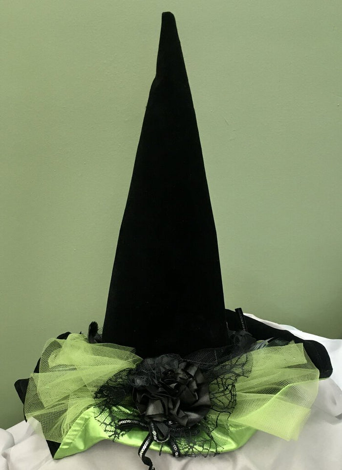 Witch's Hat Velvet & Satin